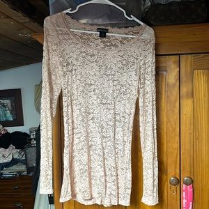 Lace long sleeve by Wet Seal